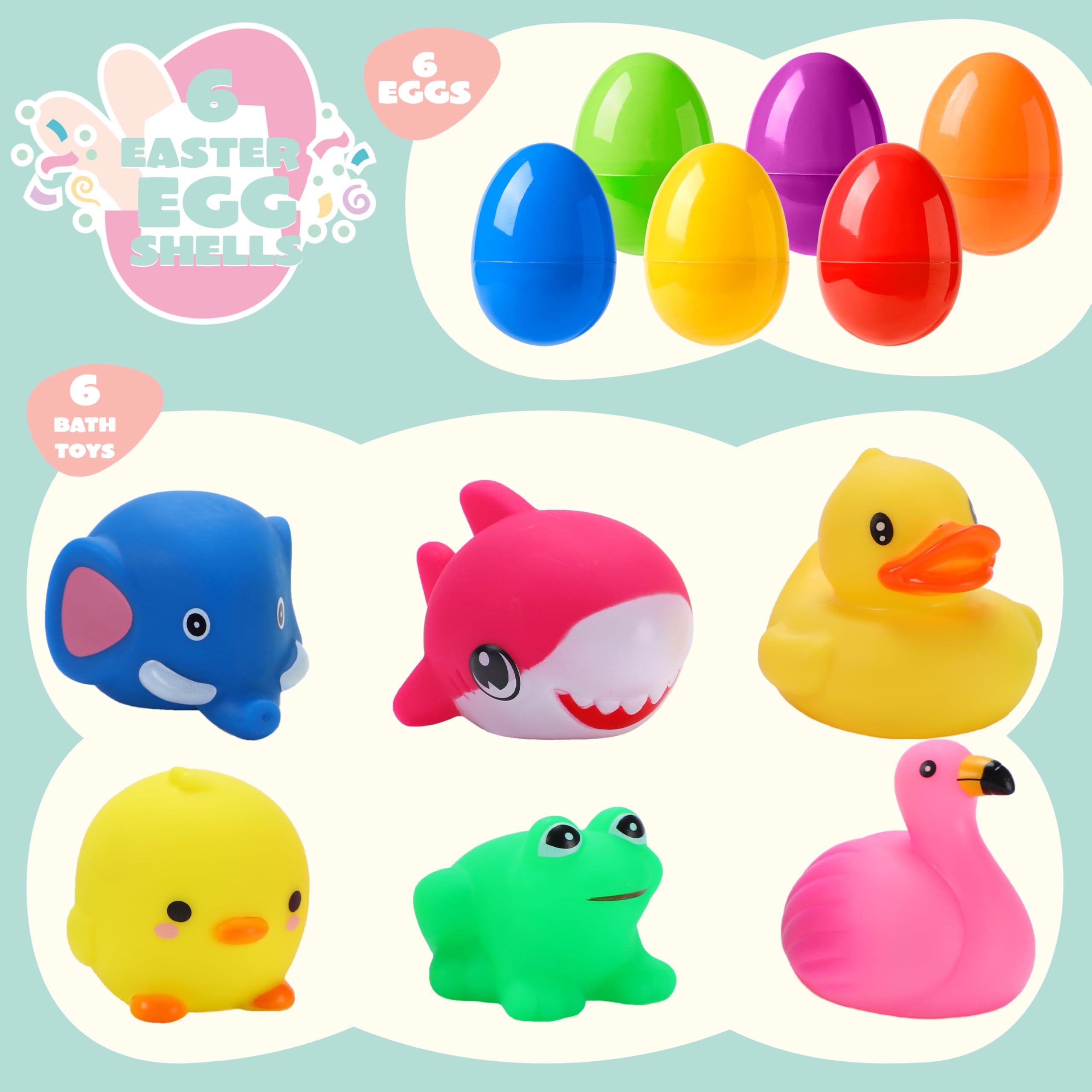 JOYIN light-up bath egg with frog design invites playful Easter egg hunts and bath fun