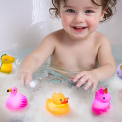 JOYIN toddler bath time fun with vibrant colors and gentle materials