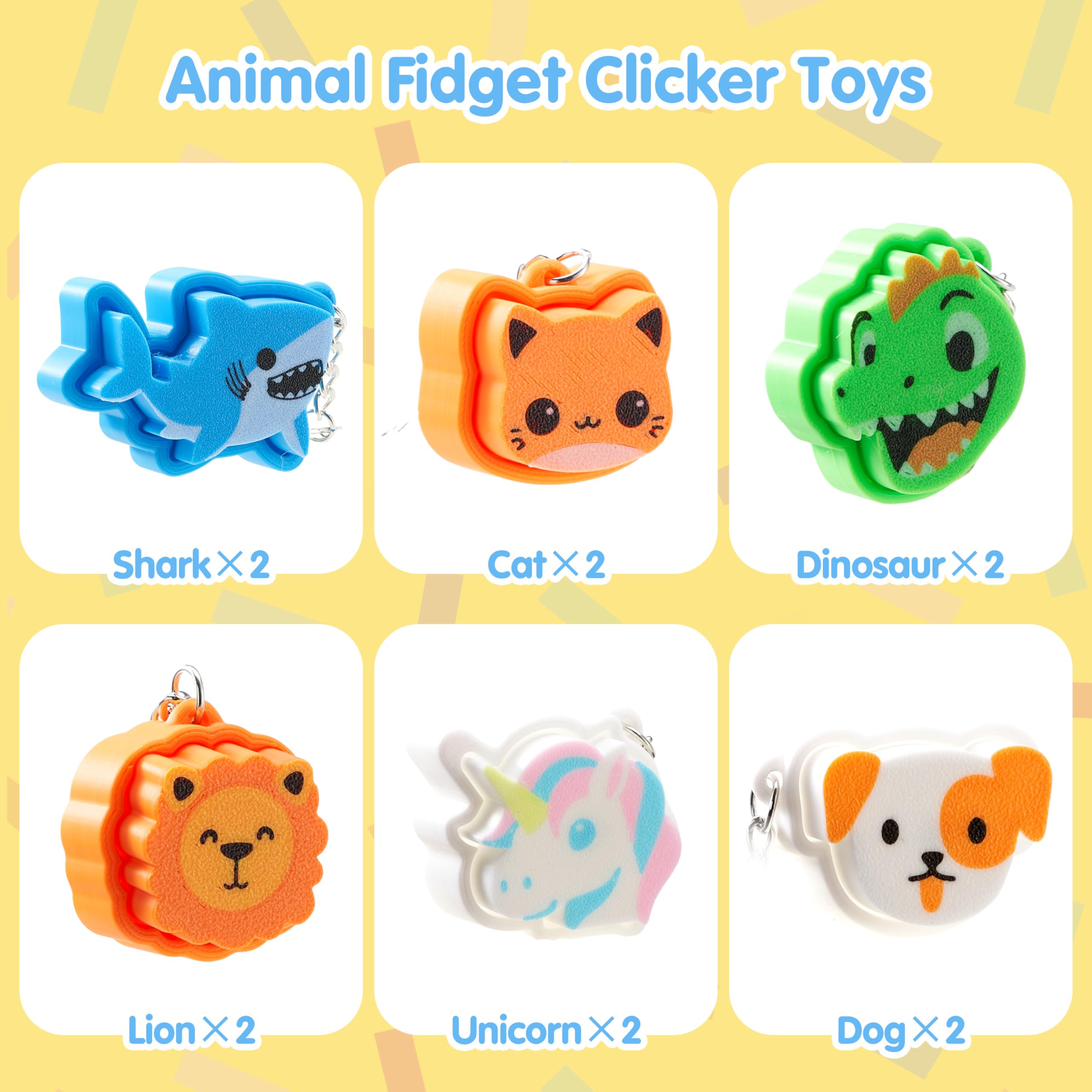 JOYIN lion fidget clicker features bold design and satisfying clicks for busy hands.
