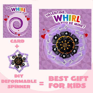 JOYIN love-note cards paired with matching spinners for keepsakes