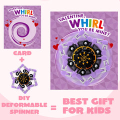 JOYIN love-note cards paired with matching spinners for keepsakes