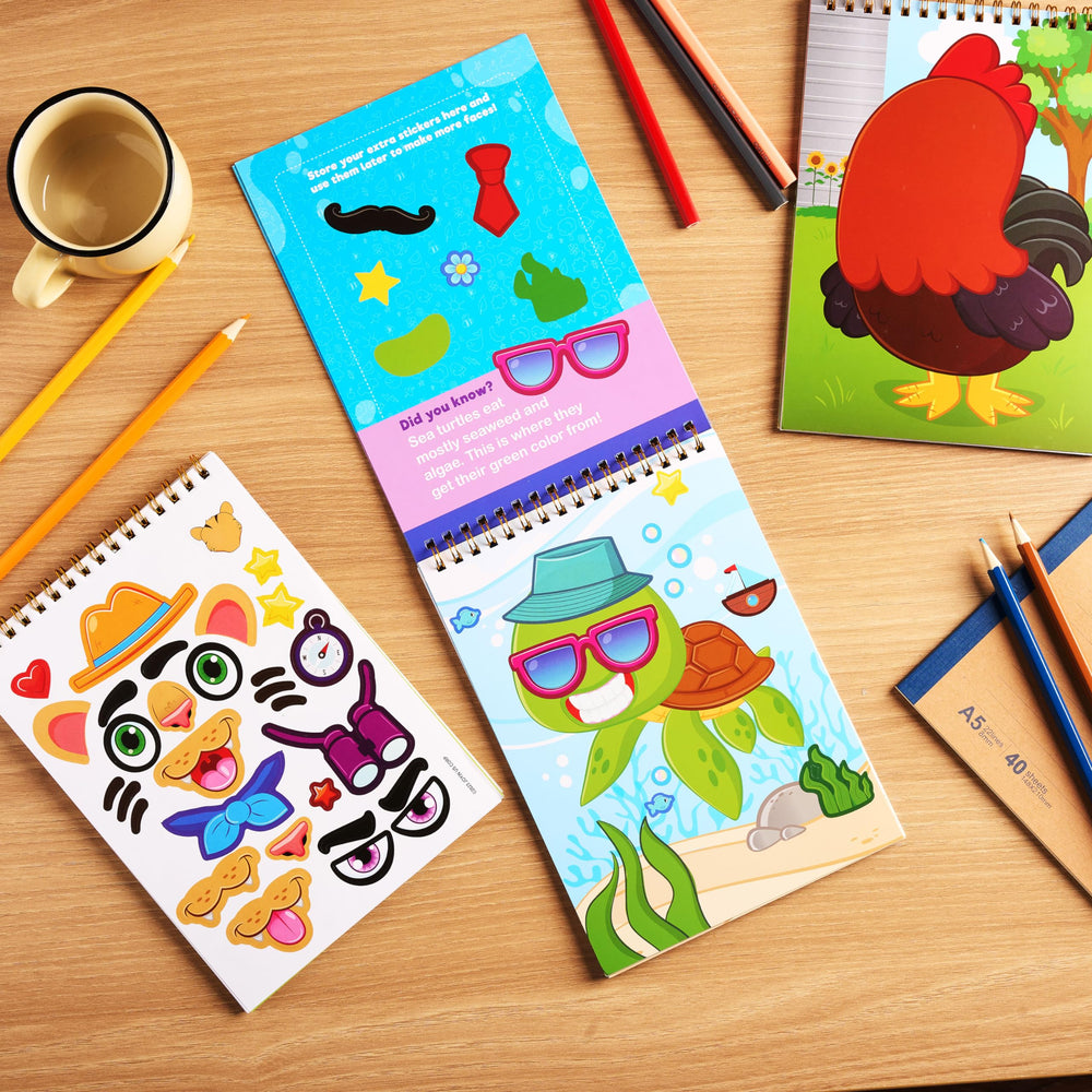 JOYIN Make-a-Face travel set for on-the-go learning