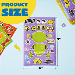 JOYIN Make-a-Face Stickers animal-faces enable group art and storytelling