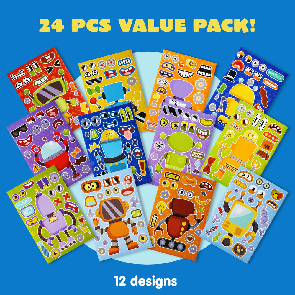 JOYIN Make-a-Face stickers classroom-activity designs boost teamwork