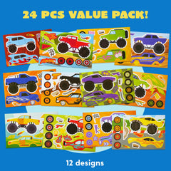 JOYIN Make-a-Face stickers add color and whimsy to birthday and classroom events.