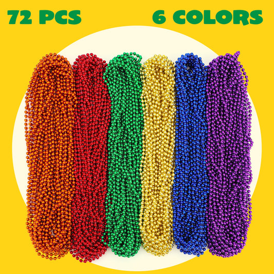 JOYIN beads worn as costume accessories by a partygoer