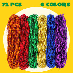 JOYIN beads worn as costume accessories by a partygoer