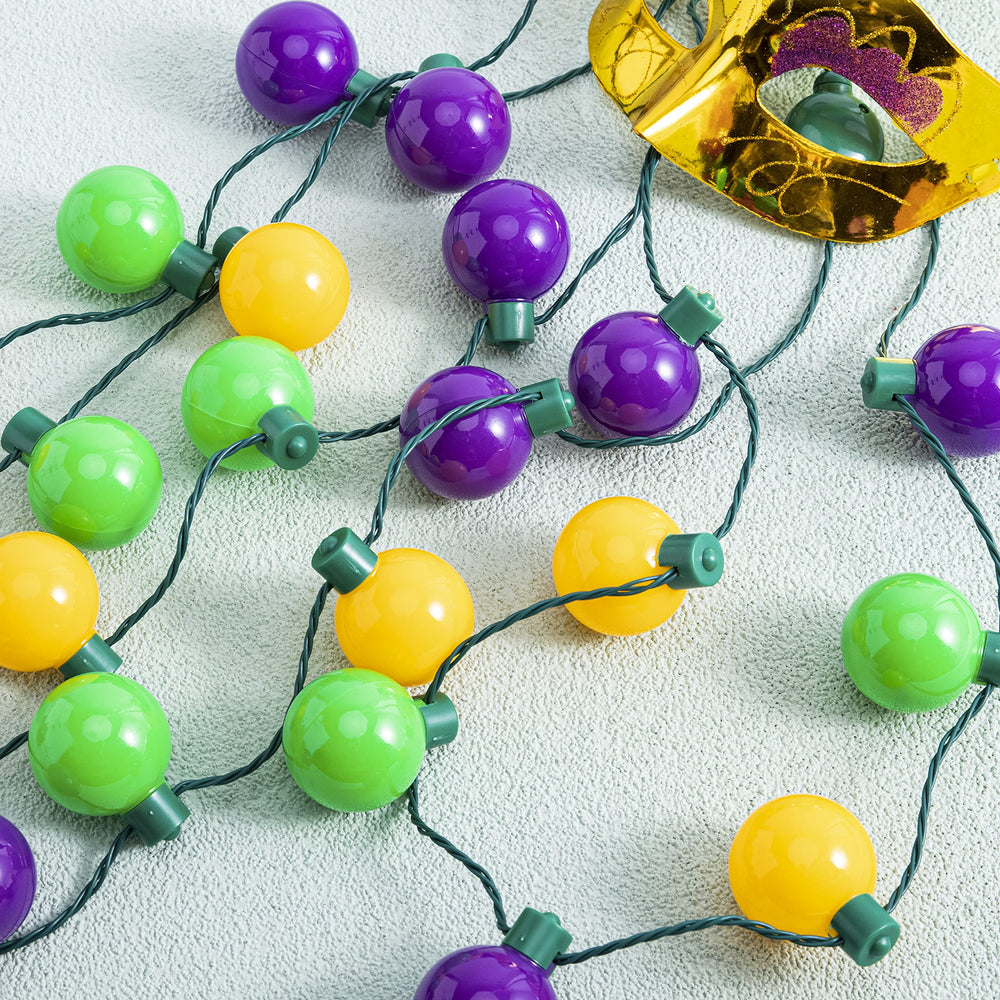 JOYIN Mardi Gras LED necklace built with durable materials for reliable wear