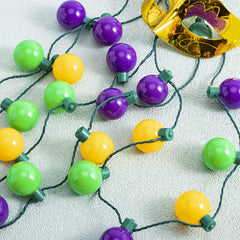 JOYIN Mardi Gras LED necklace built with durable materials for reliable wear