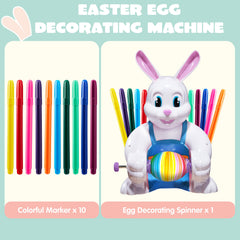 JOYIN-mechanism-bunny-paws captures the playful spin and safe handling.