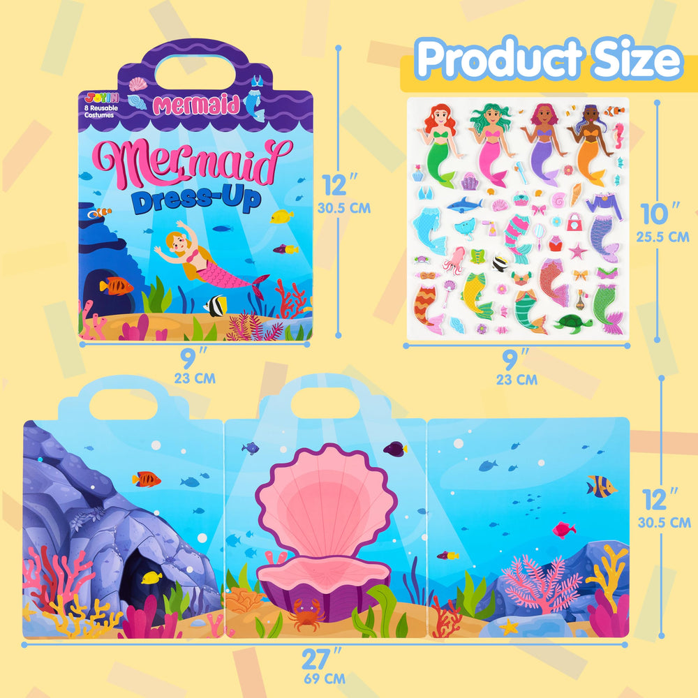 JOYIN Mermaid travel activity in use during flights and meals