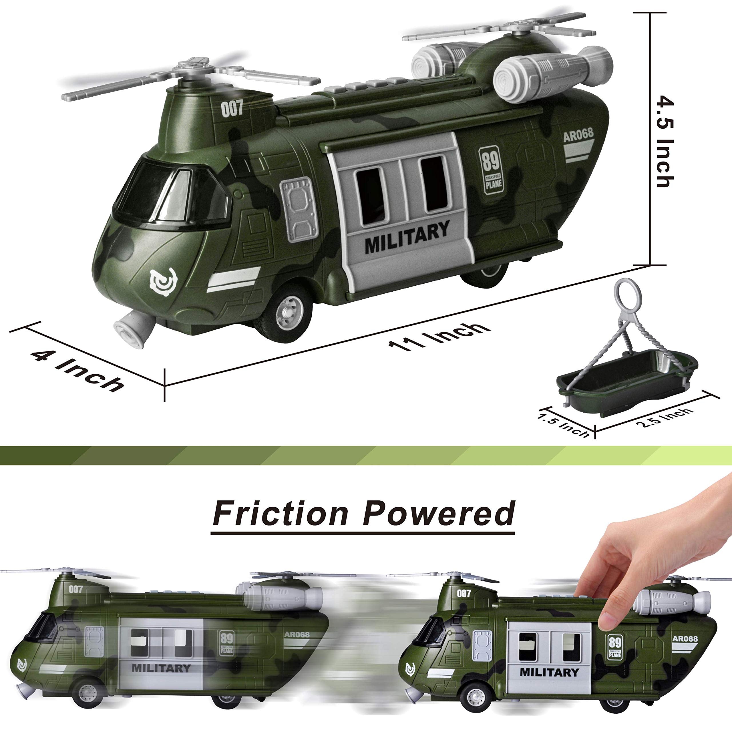 JOYIN friction-powered wheels enable smooth movement during quick play scenarios.