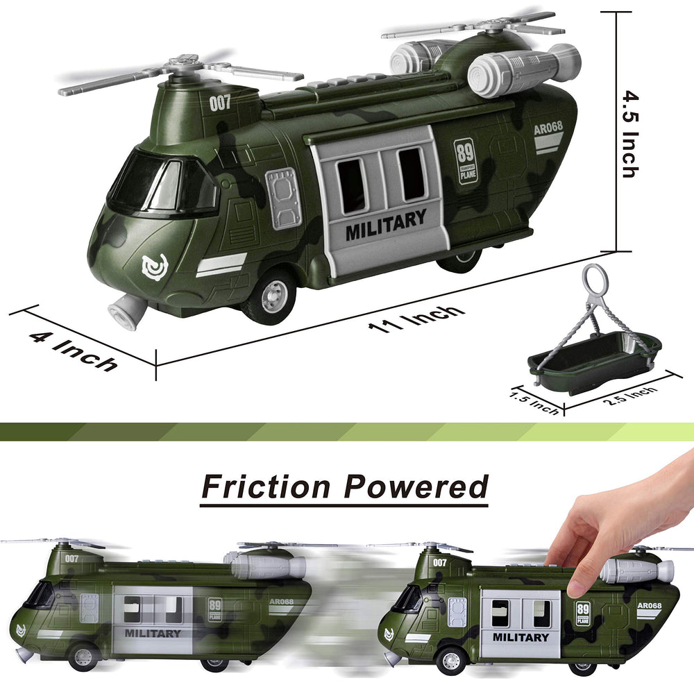 JOYIN friction-powered wheels enable smooth movement during quick play scenarios.
