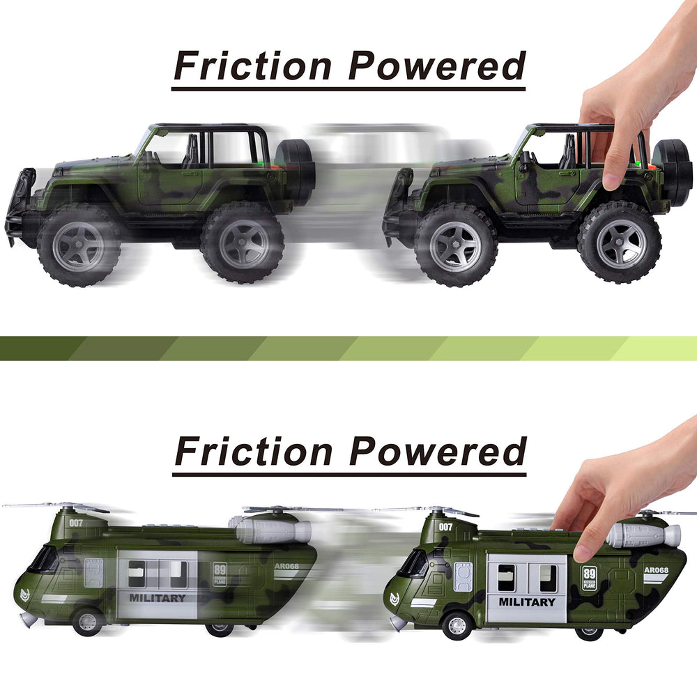 JOYIN friction-powered wheels enable smooth, active play