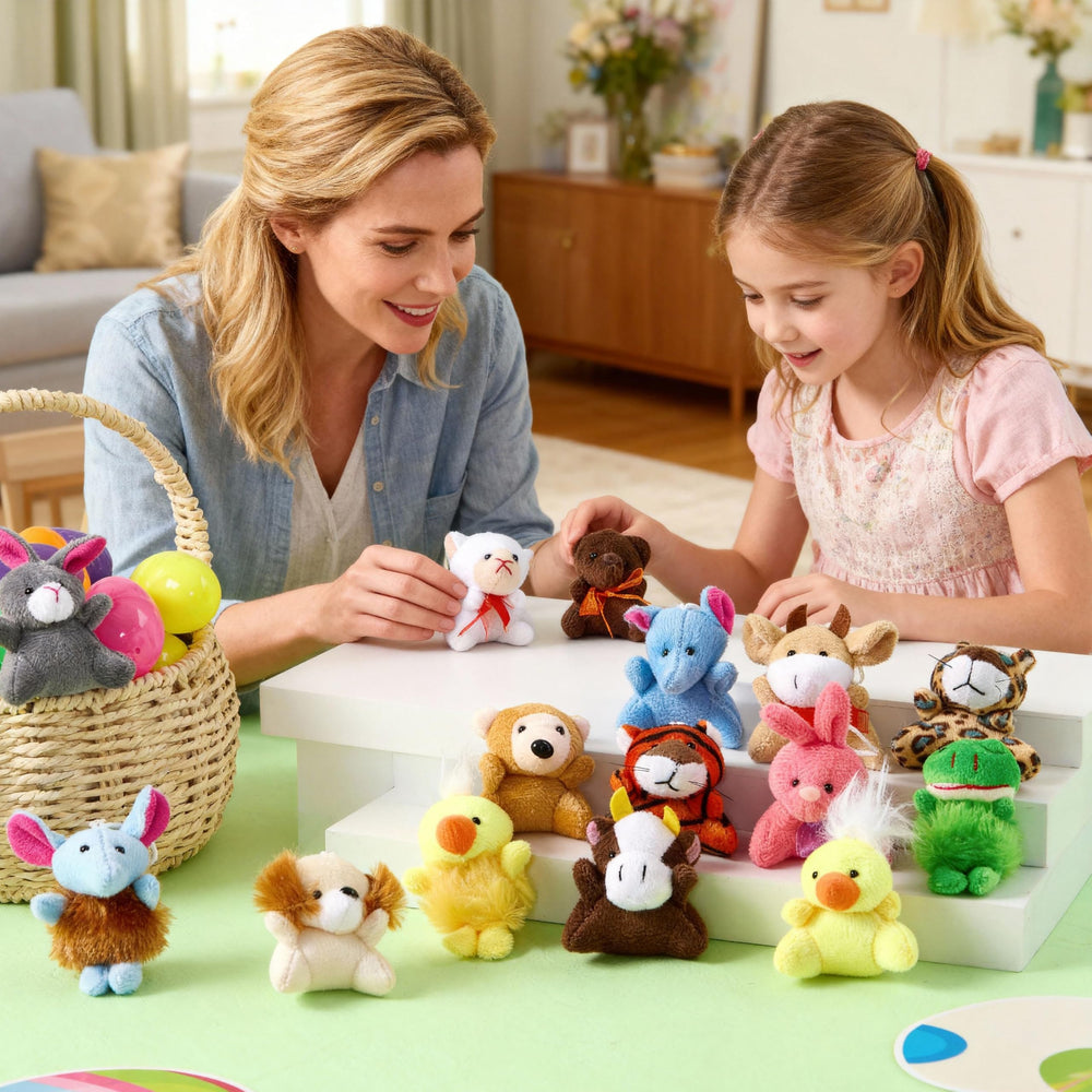JOYIN soft mini plush figures support imaginative play and sensory exploration.