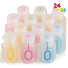 JOYIN mini bubble wands with orange bottle ideal for outdoor play and sunny days.