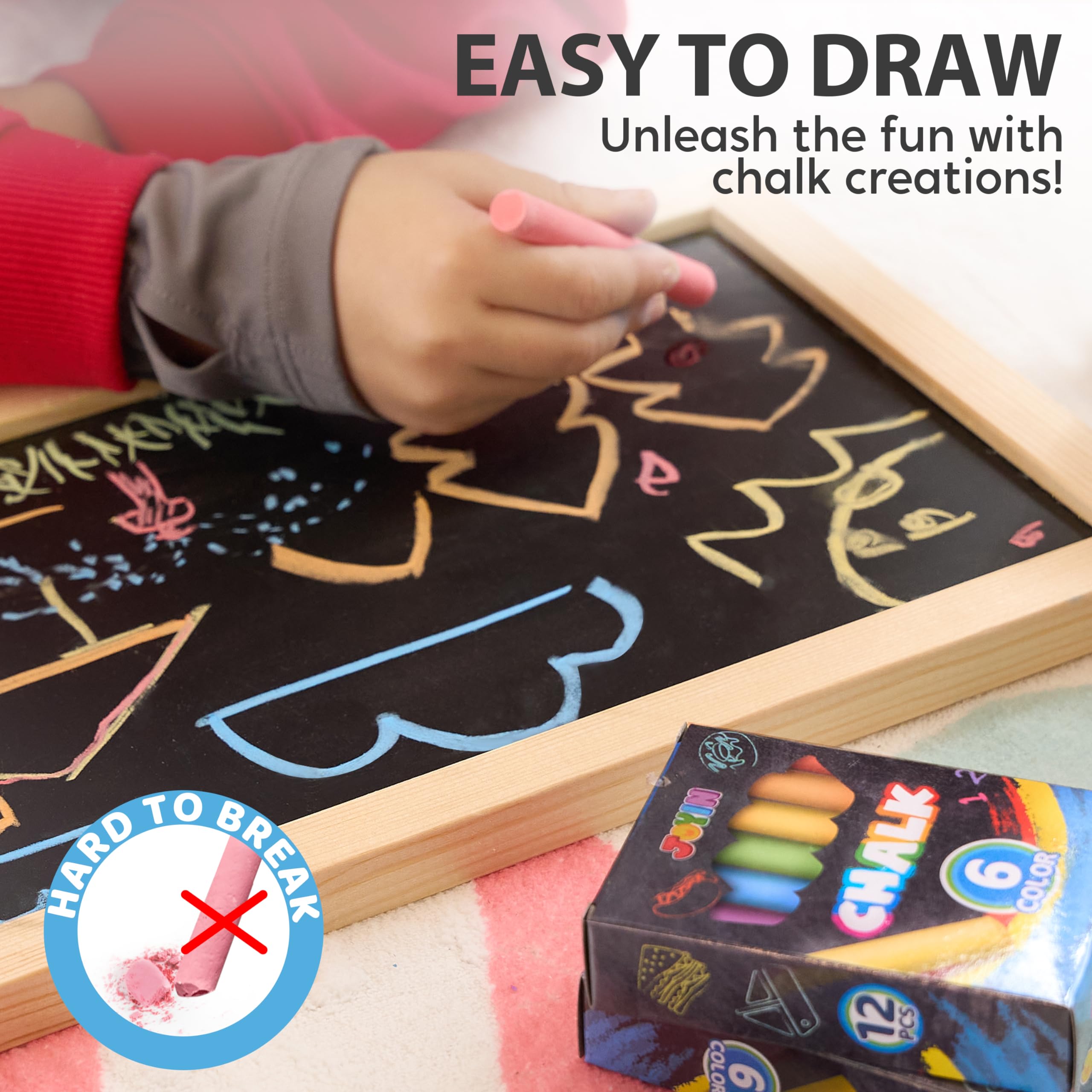 JOYIN durable refill design supports long-lasting chalk use