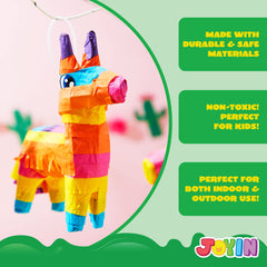 JOYIN mini donkey pinata cardboard tissue construction for decor