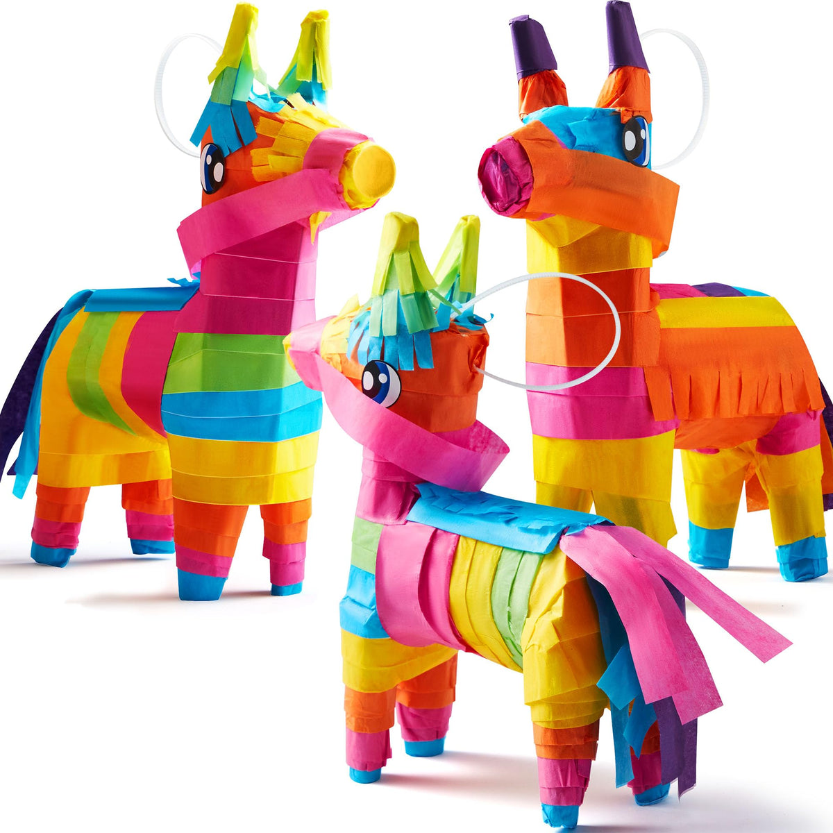 JOYIN mini donkey pinata Cinco de Mayo colorful display for party decor