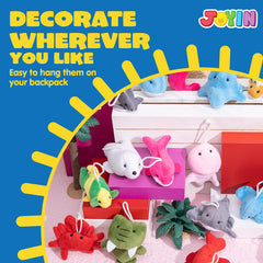 JOYIN mini sea clownfish plush, bright accent for pinatas and prizes.