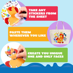 JOYIN Mix-and-match stickers for group activities and classroom collaboration.