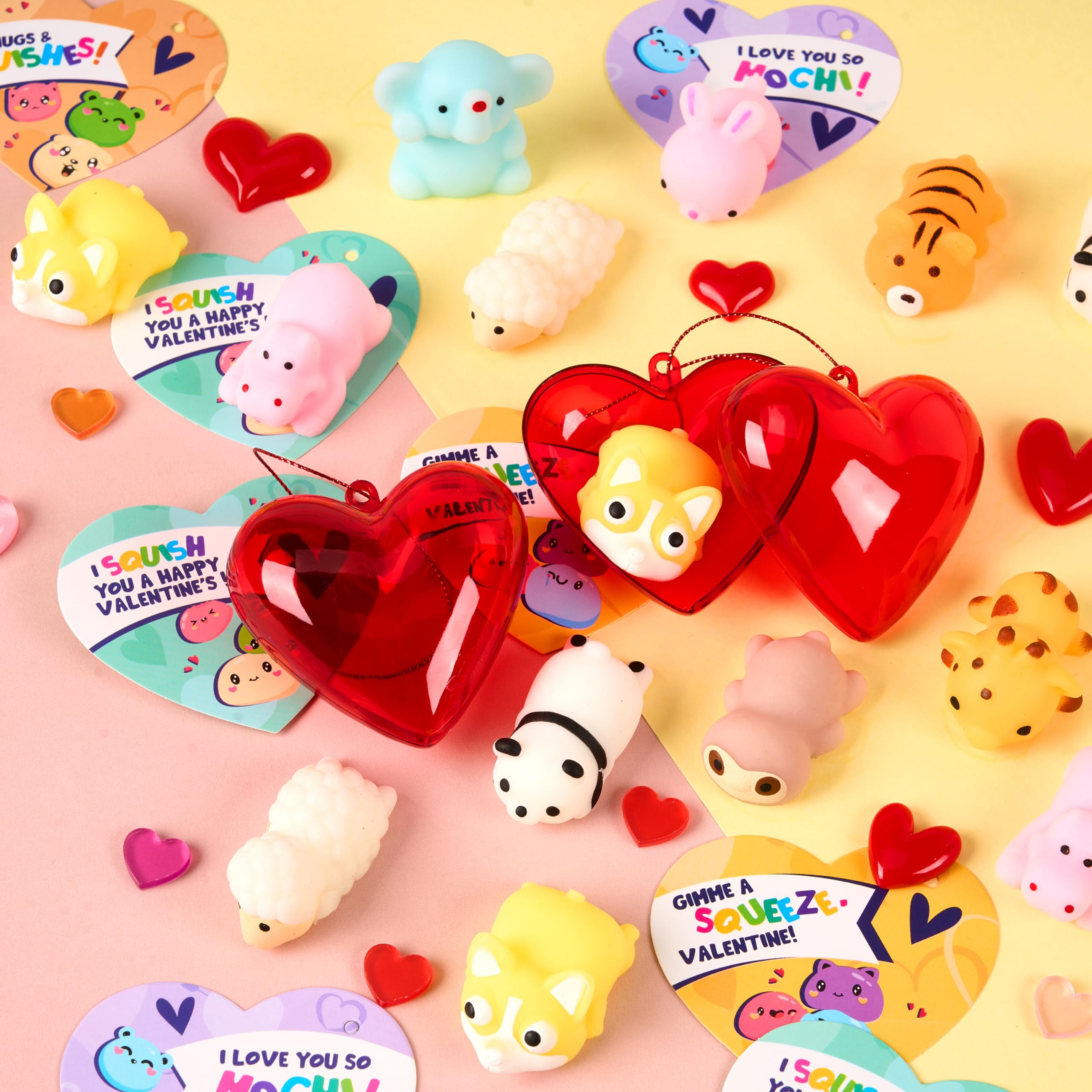 JOYIN mochi squishy hippo with heart shell offering soothing textures for school rewards
