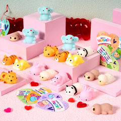 JOYIN mochi squishy panda with heart shell for party favors and tactile fun