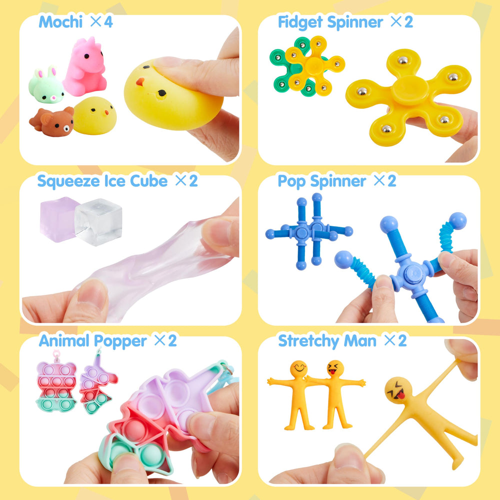 JOYIN mochi toys and fidget spinners for engaging play at celebrations.