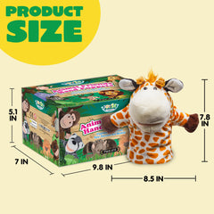 JOYIN monkey puppet in bright colors for imaginative play.