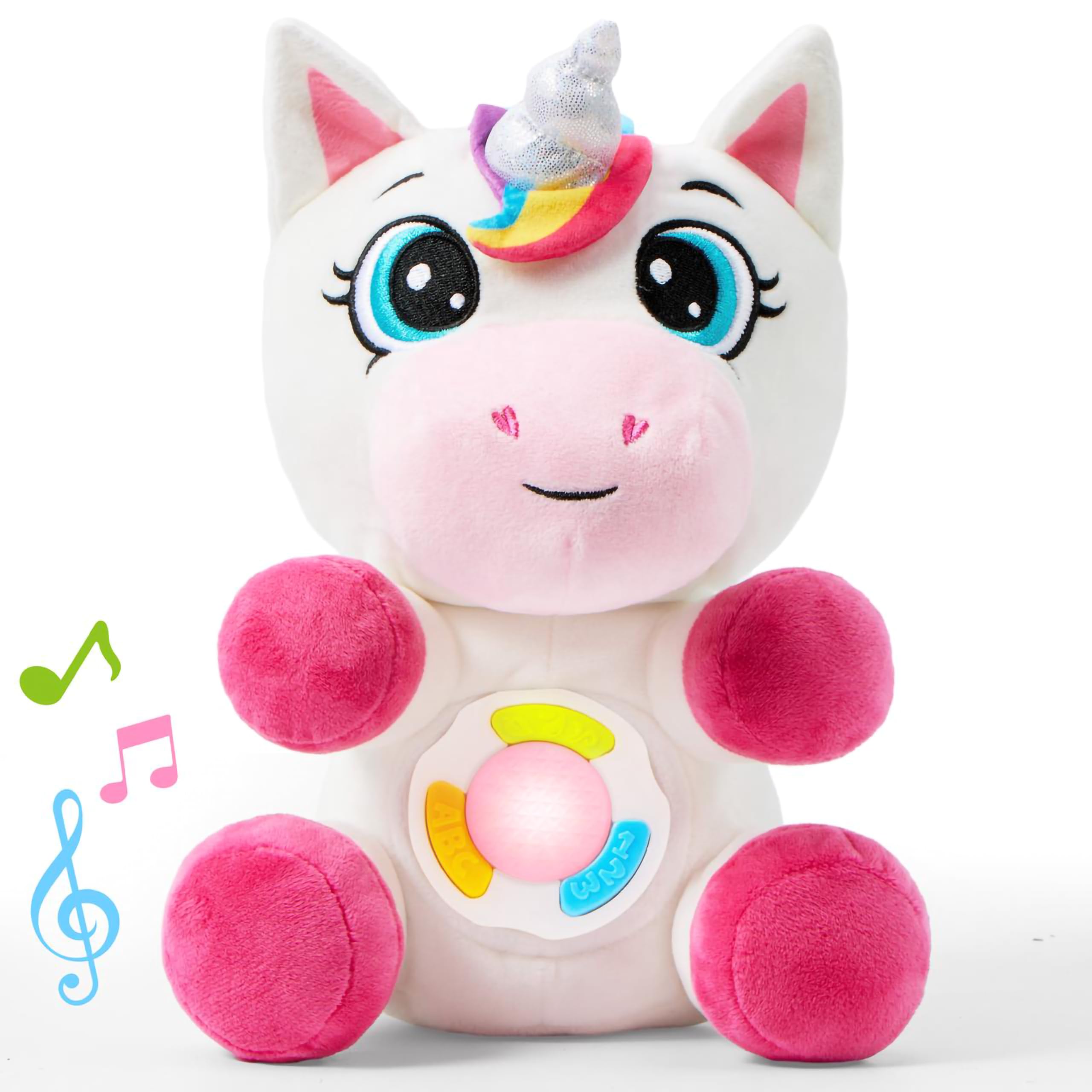 JOYIN musical unicorn plush toy for babies with soothing tunes during playtime