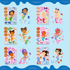 JOYIN 9x6 inch stickers enable kids to craft silly faces
