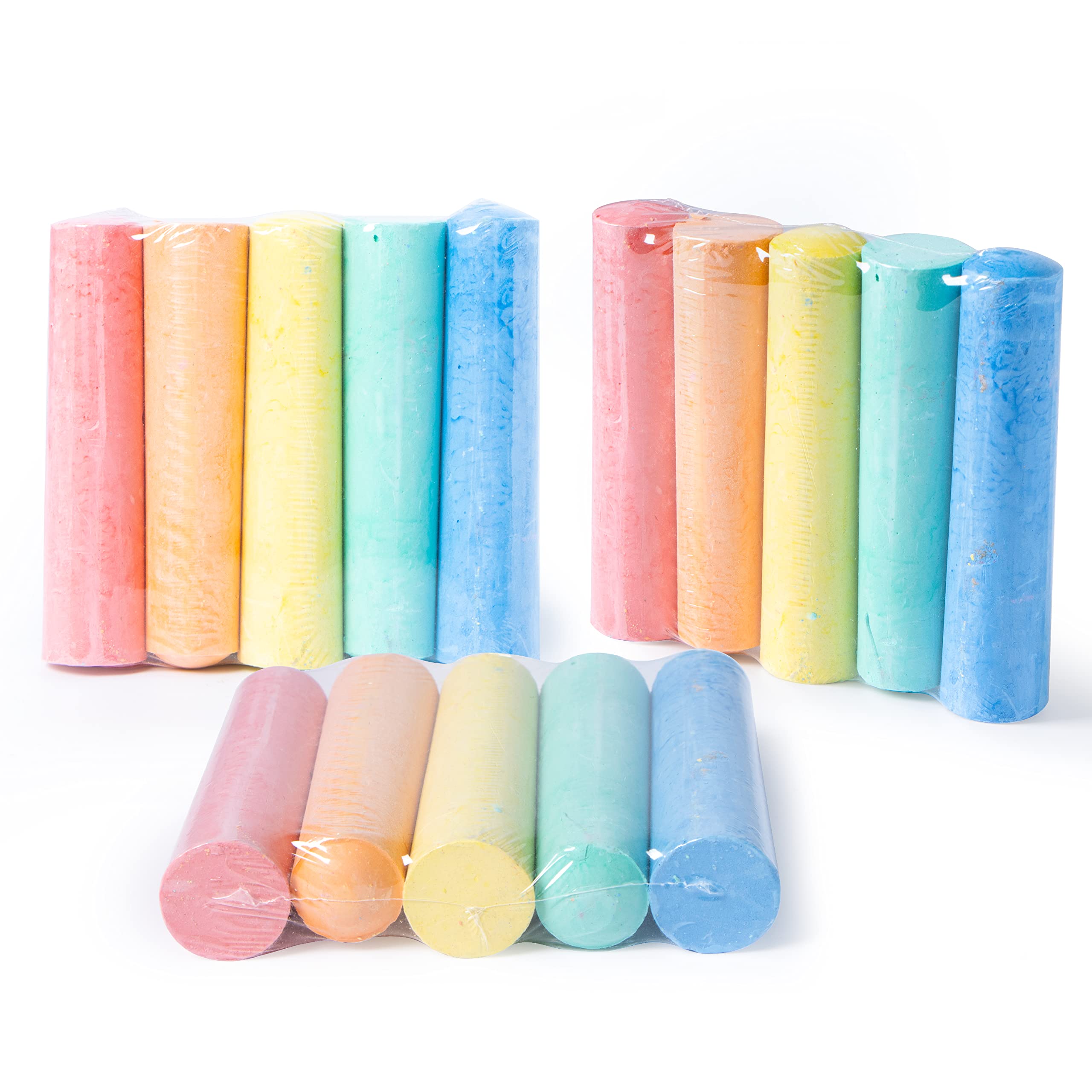 JOYIN non-toxic chalk safe for kids during outdoor drawing.