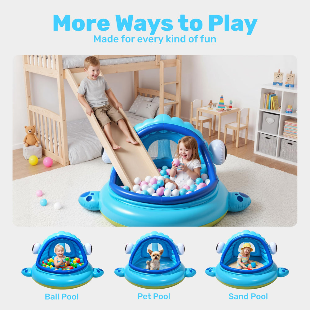 JOYIN non-toxic inflatable pool for safe, worry-free water play.