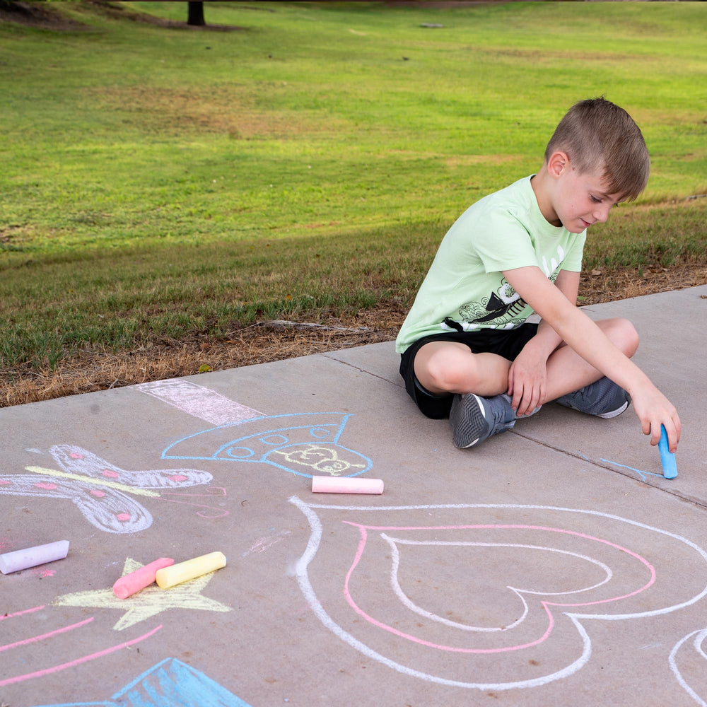 JOYIN non-toxic safety-certified chalks suitable for school and home use.