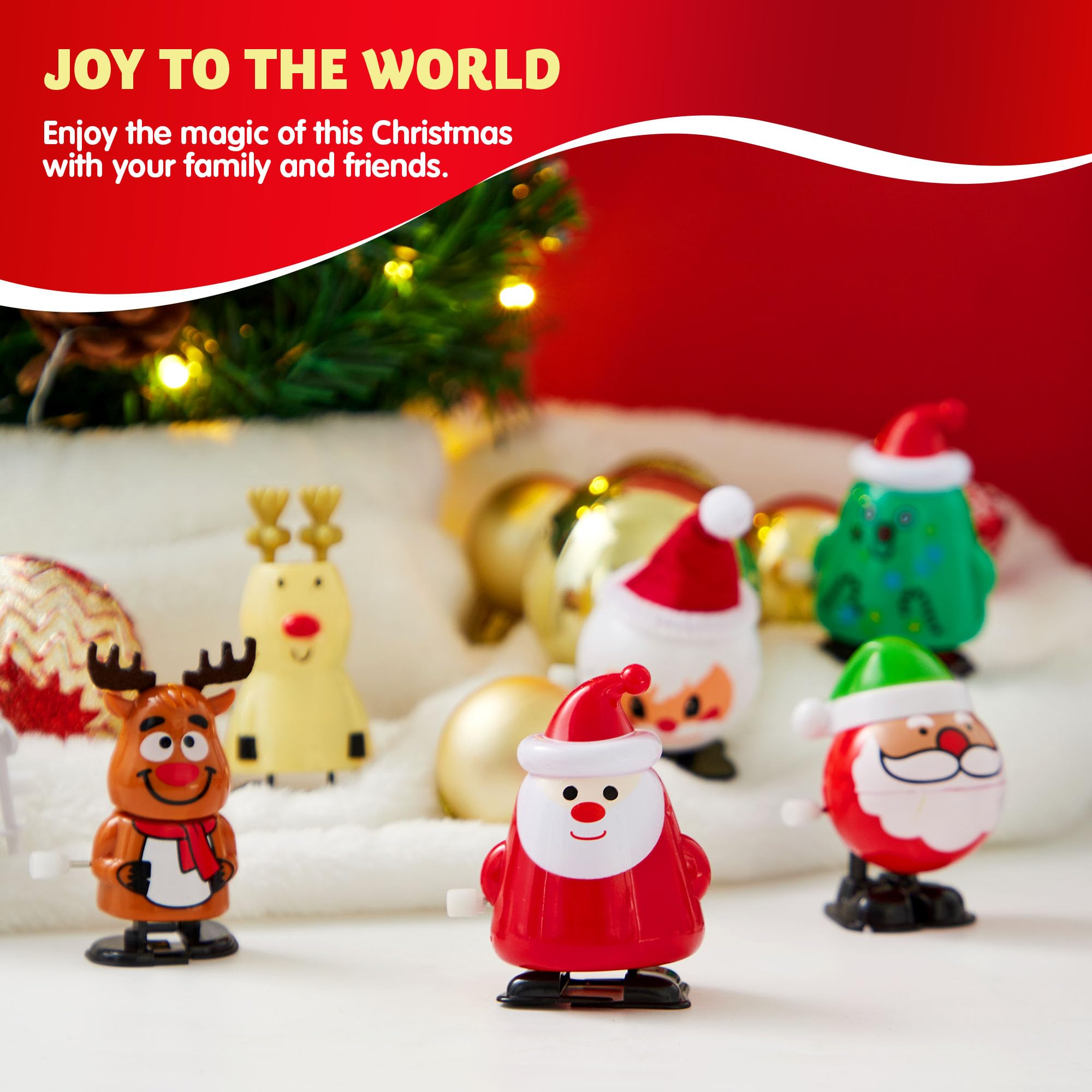 JOYIN hop-ready wind-up toys invite interactive holiday moments.