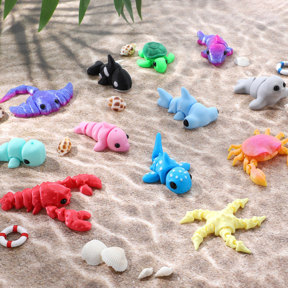 JOYIN ocean manta-ray: smooth poseable toy ideal for stress relief and adventures