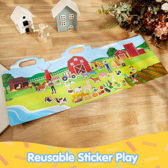 JOYIN ocean theme sticker book with sea creatures promotes creative storytelling