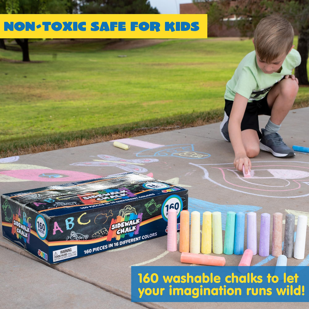 JOYIN outdoor art activities with vibrant colors and creative exploration.