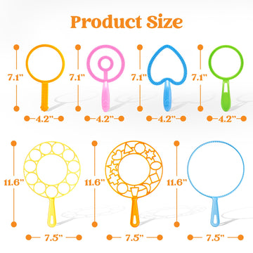 JOYIN bubble wands make great party favors for birthdays and celebrations.
