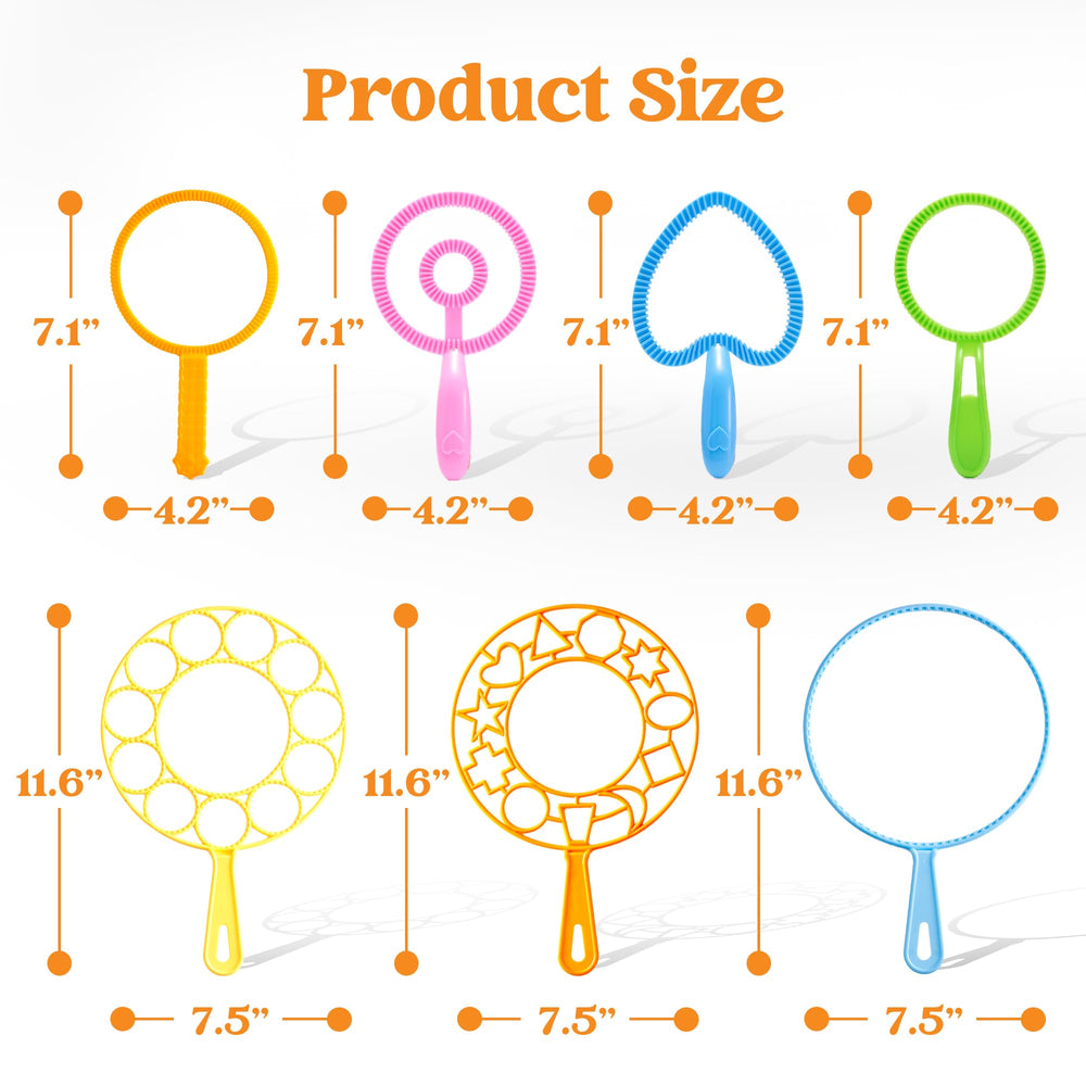 JOYIN bubble wands make great party favors for birthdays and celebrations.