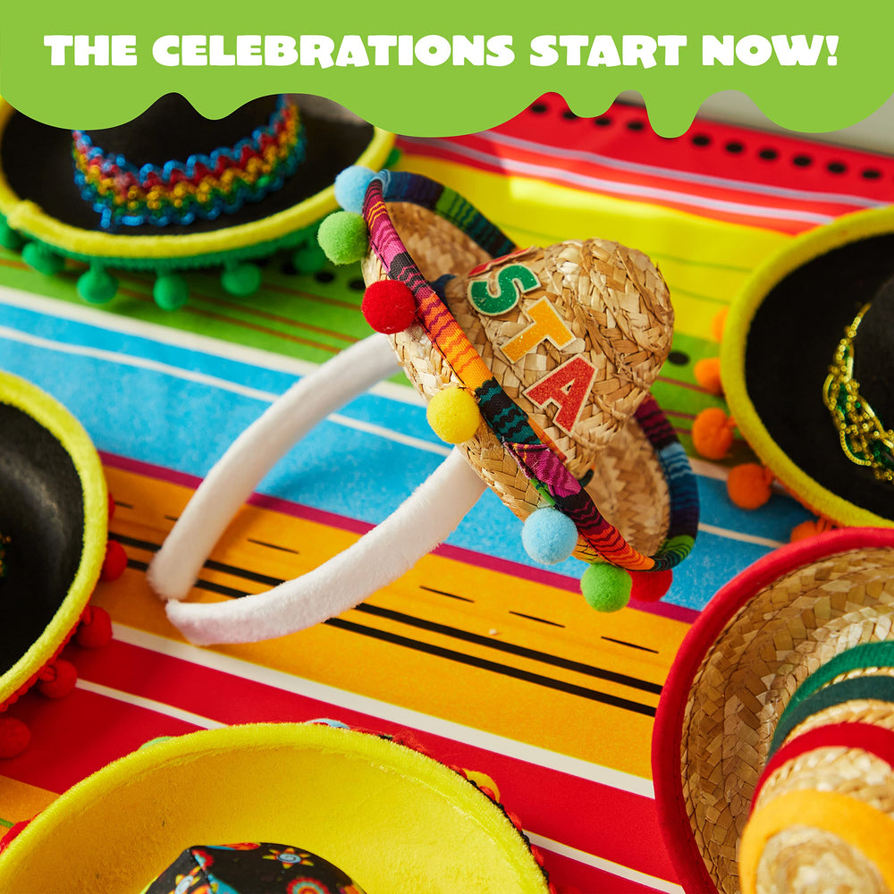 JOYIN party favors and hair accessories featuring sombrero headbands