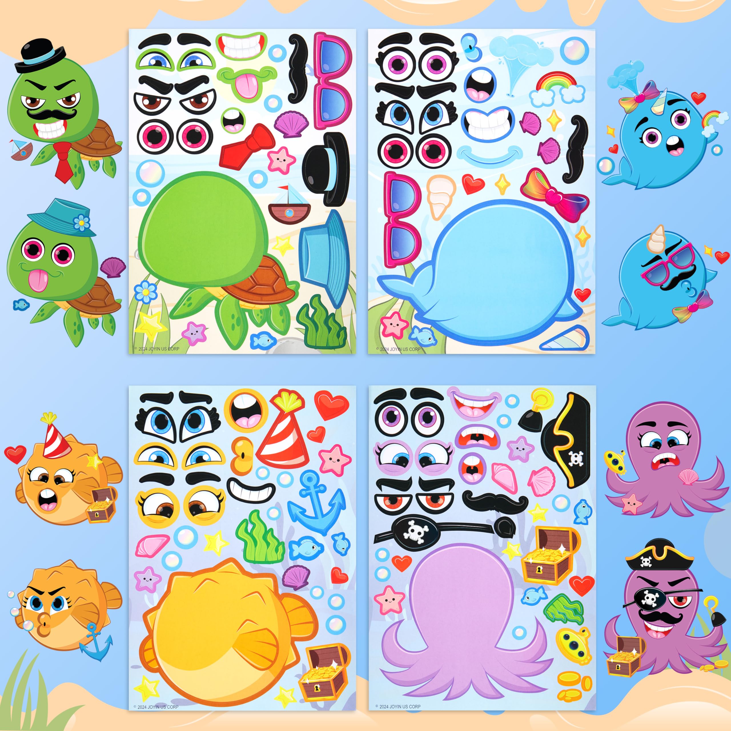 JOYIN party favors featuring sea animals for gifts and activities