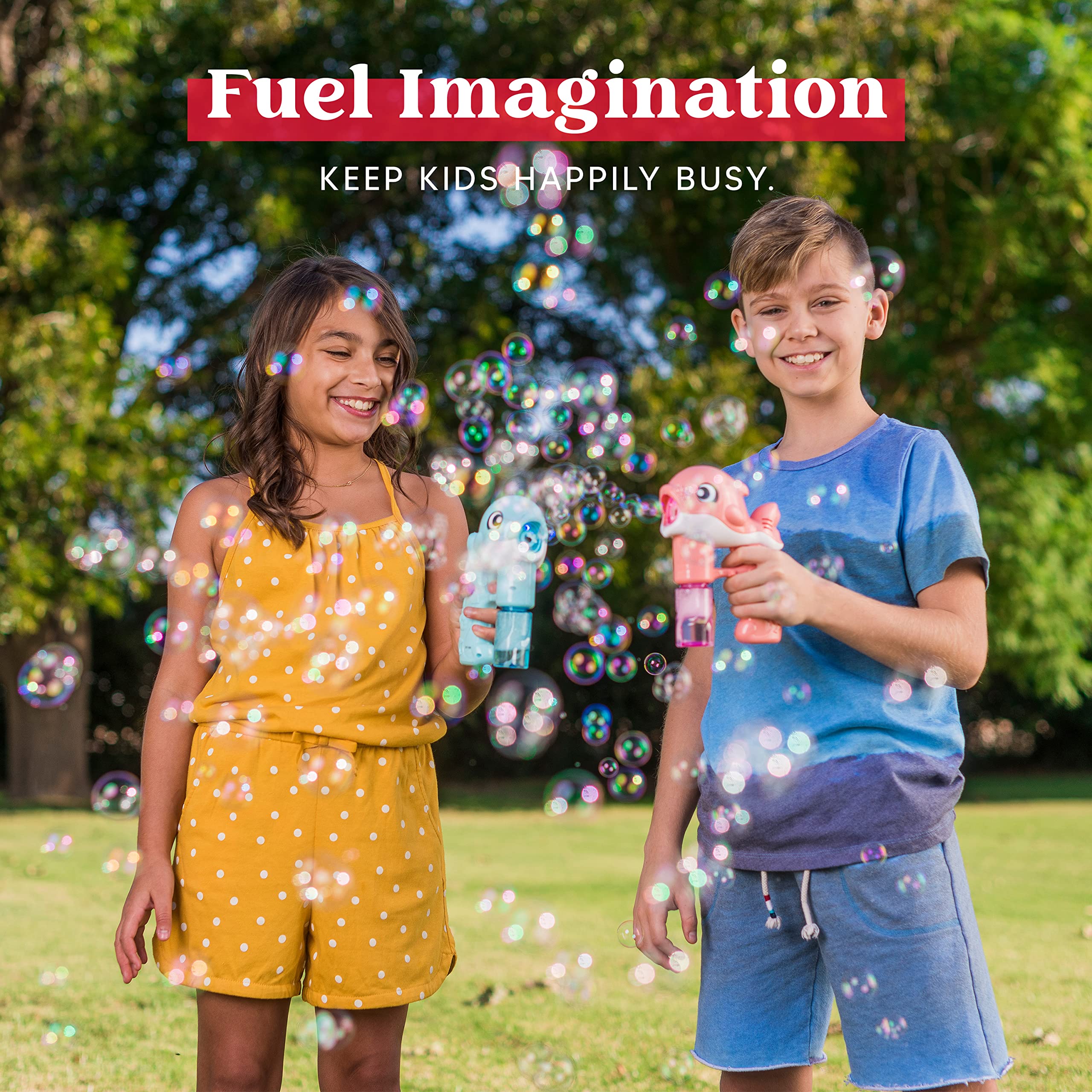 JOYIN set enhances outdoor summer celebrations with bubbly entertainment.