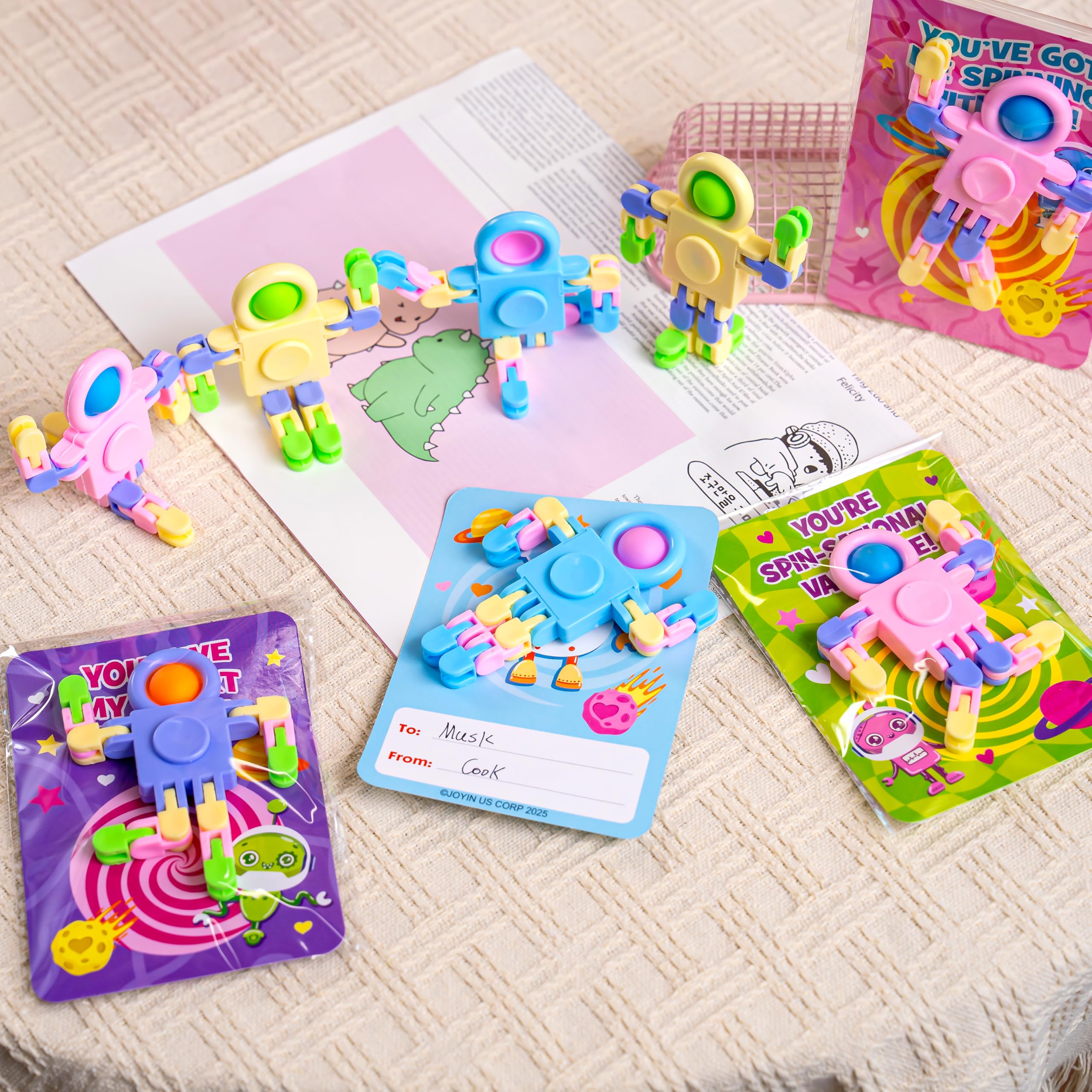 JOYIN designs blend robots with a playful look appealing to kids