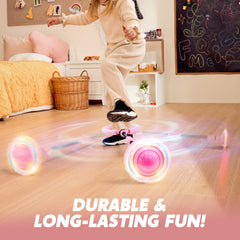 JOYIN pink ankle skip ball in action supports active play