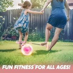 JOYIN pink ankle skip ball soft padding provides comfortable wear