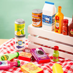 JOYIN play food can with an ice cream focus for dessert-role play and sensory exploration.