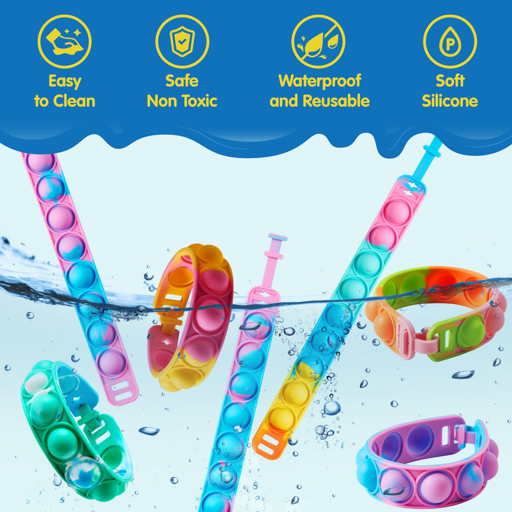 JOYIN Pop Fidget Toys color variety promotes tactile play and sensory exploration.