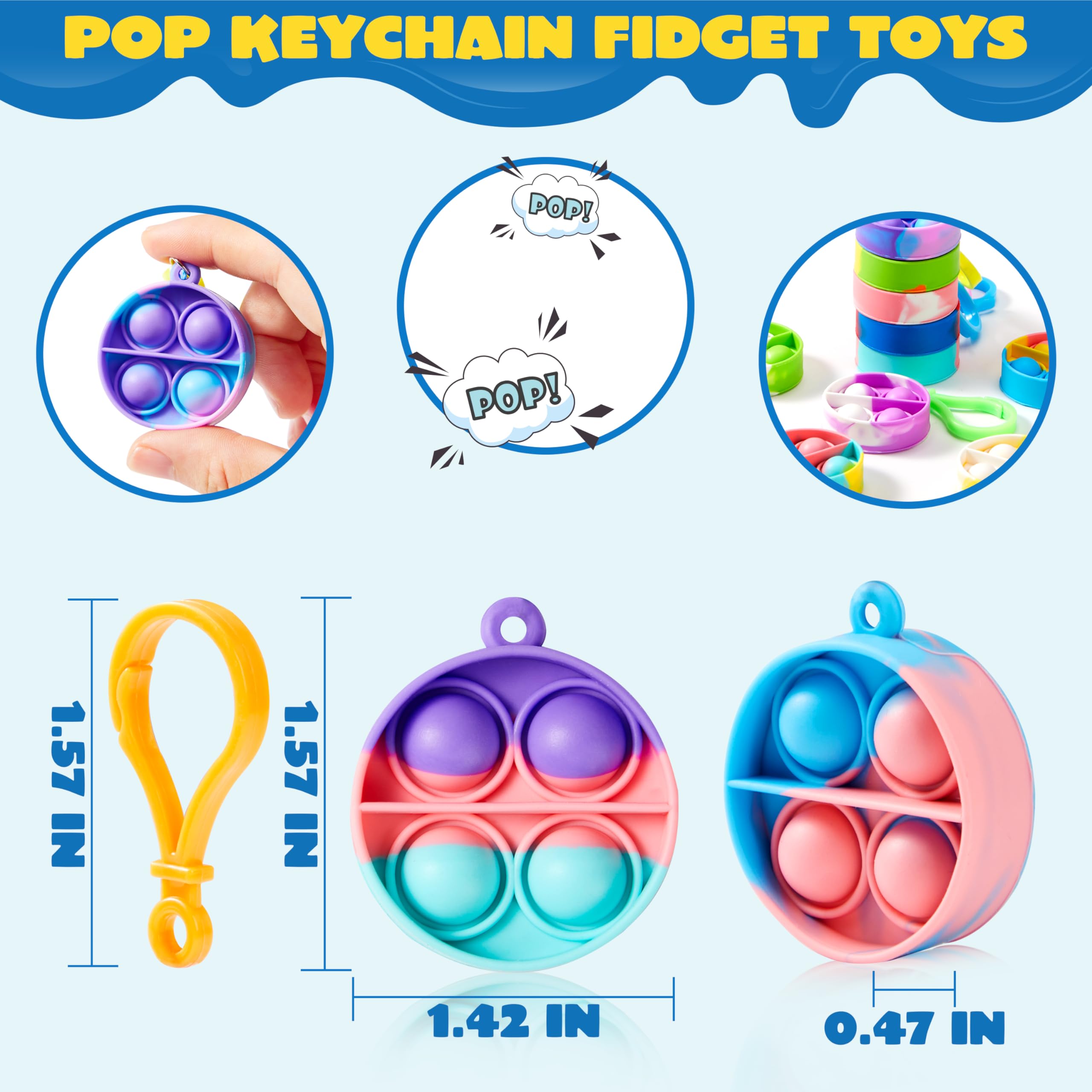 JOYIN pop sound feature promotes quick stress relief on the go.