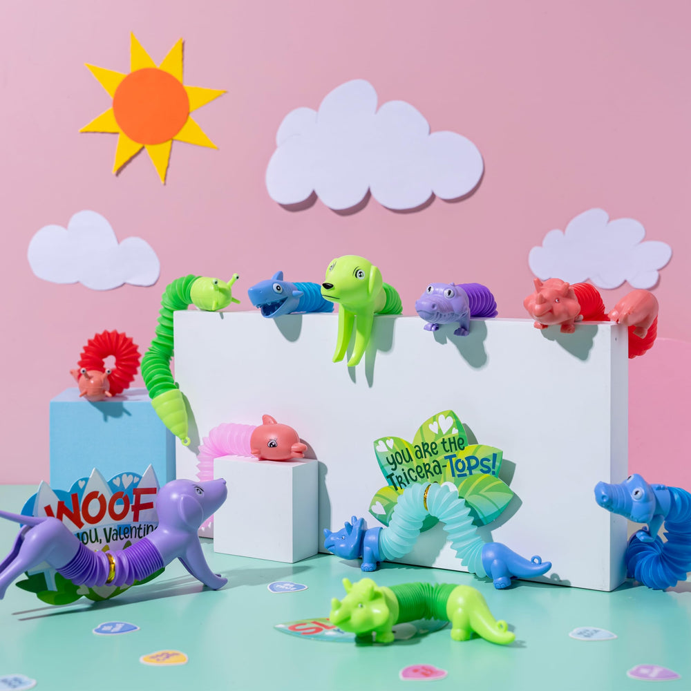 JOYIN pop tubes classroom-exchange ideal for prizes and party favors.